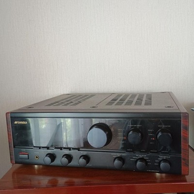 SANSUI AU-α707DR Integrated Stereo Amplifier Black Audio Main Body Vintage