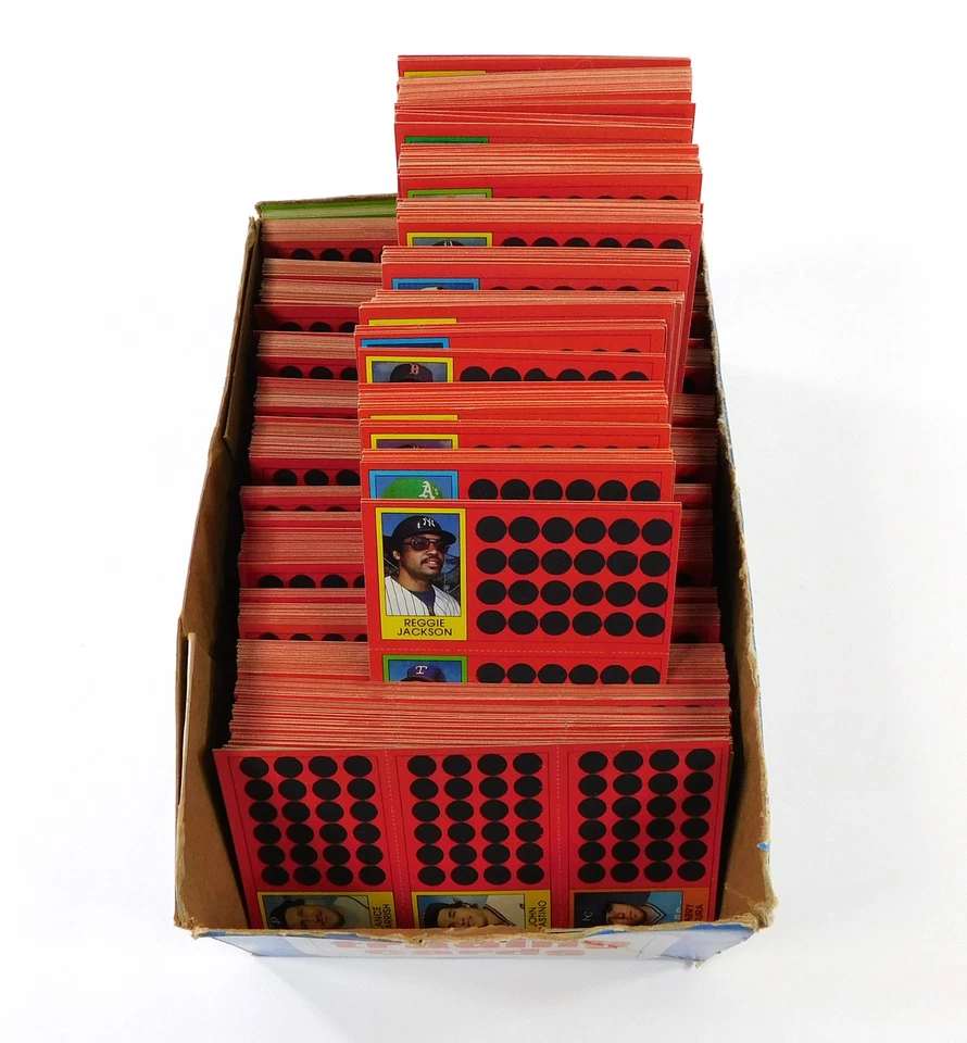 Lot of (319) 1981 Topps Baseball Scratch-off 3-Card Panel Unscratched (27 Diff) - Image 4 of 4