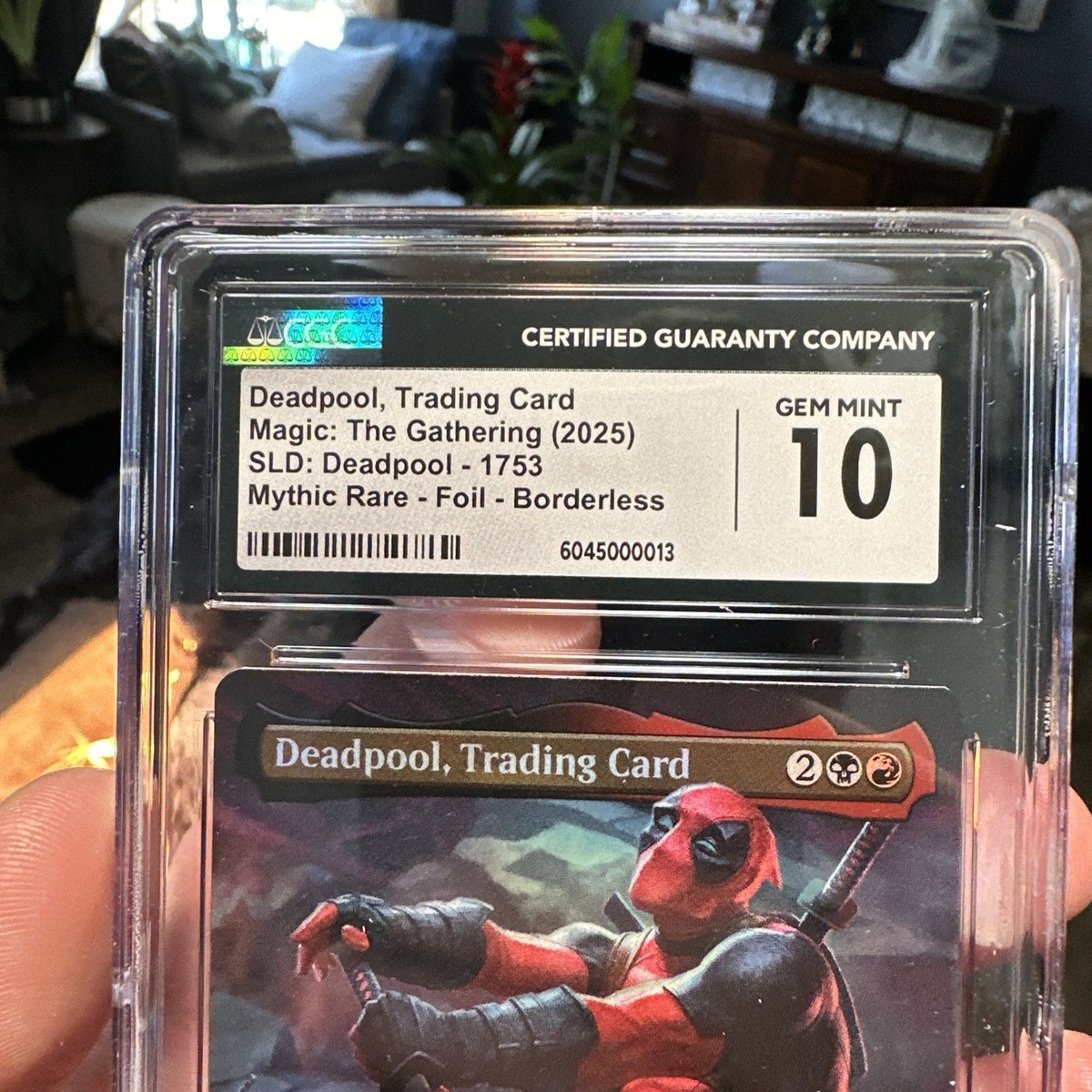 MTG SLD Marvel Deadpool, Trading Card FOIL CGC 10 Gem Mint
