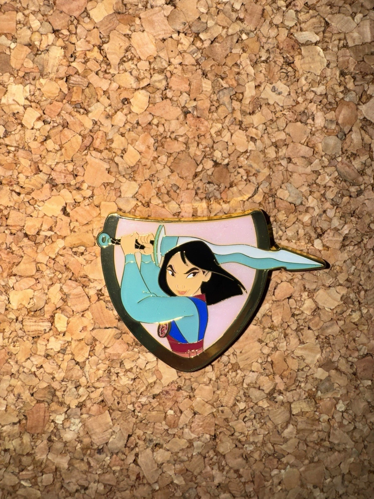 Loungefly Disney Mulan Characters Flower Puzzle Blind Box Enamel Pin Mulan