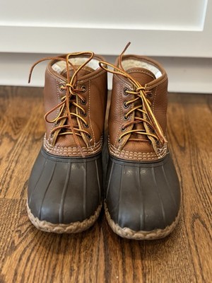 L.L. Bean Men's Bean Boots Duck Boots Size 10