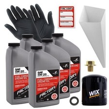 Factory Racing Parts 5W20 5Qt Oil Change Kit Fits Ford EcoSport, Transit Connect 43.99 per gallon