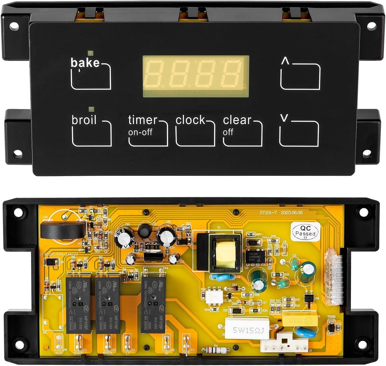5304518660 316455400 316222801 Range Oven Stove Clock Timer Control Board Part