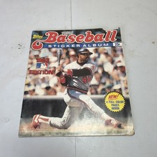 1983 Topps Baseball Sticker Album- Complete