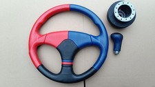 Bmw E36 E34 E30 Z3 Porsche 911 Dw Momo Steering Wheel Leather South Korea Flag