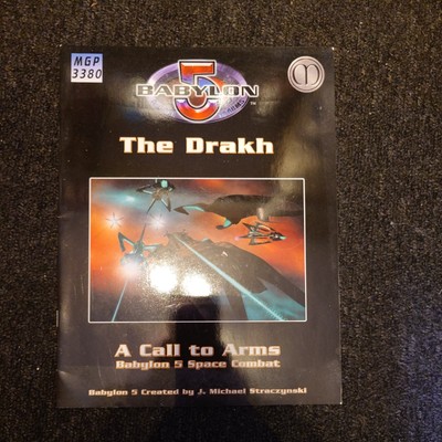 The Drakh Fleet Book A Call To Arms Babylon 5 MGP 3380 Mongoose Publishing 2006