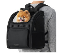 Lesure Pet Cat Dog Puppy Carrier Travel Backpack Bag for Travel