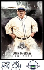 John McGraw 2017 Panini Diamond Kings #48 New York Giants