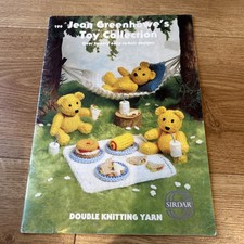 Jean Greenhowe's Toy Collection Knitting Pattern Book Fair Condition