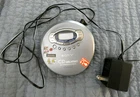 Vintage Sony walkman D-FJ61 Radio CD with Plug in charger Works