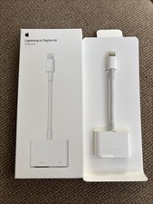 Genuine Apple Lightning to Digital AV Adapter MD826AM/A HDMI Lightning NEW