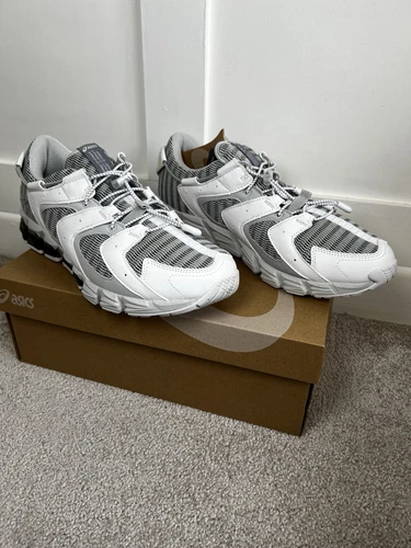 ASICS Gel Quantum 180 RE bianco grigio ghiacciaio taglia UK 9