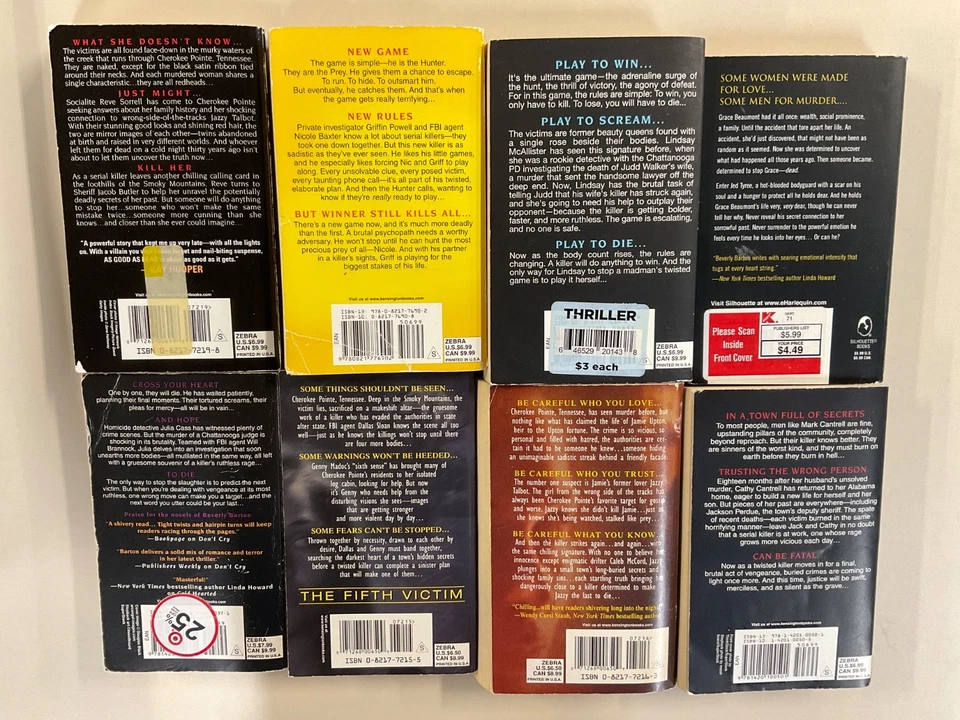 Beverly Barton PB lot of 13, Griffin Powell-8, Cherokee Point Trilogy-3 Foto 3 de 4