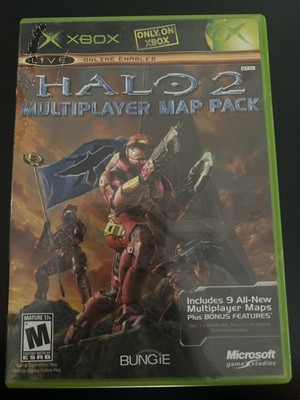 Halo 2 Xbox MULTIPLAYER MAP PACK [COMPLETE With Manual]