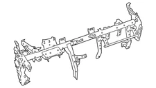 Genuine Nissan Reinforced Beam 67870-6WK2A