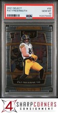 2021 PANINI SELECT #59 PAT FREIERMUTH RC STEELERS POP 6 PSA 10