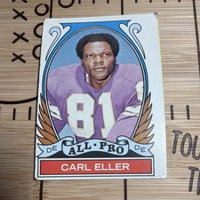 1972 Topps Carl Eller #277 All-Pro High # Minnesota Vikings NFL