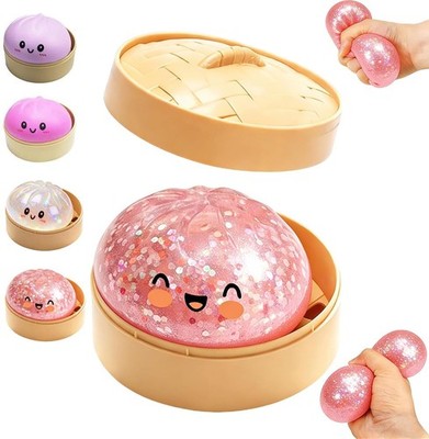 Knödel Squishy, 10 cm Gaint Dumpling Squishy Mystery Box, bunte Squishies