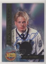 1995 Signature Rookies Signatures 6645/7750 Johan Davidsson #57 Auto 0a3