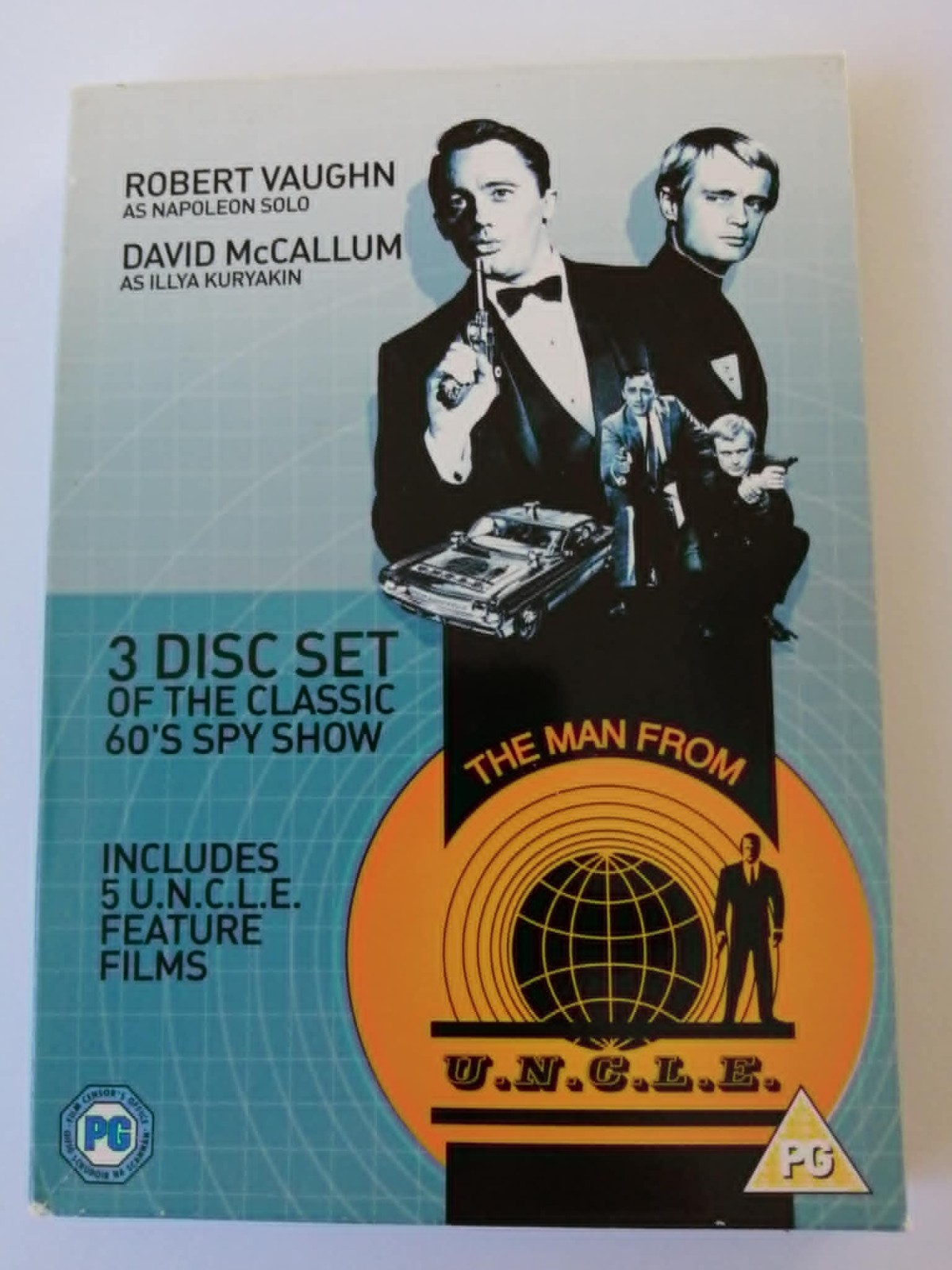 DVD The Man From U.N.C.L.E. Movies. Robert Vaughn. David McCallum. Leo G Carroll
