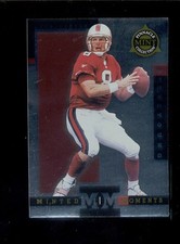1998 Pinnacle Mint STEVE YOUNG San Francisco 49ers Minted Moments Insert Card