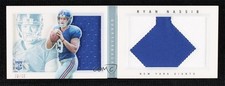 2013 Panini Playbook Rookie Booklets Platinum Prime 2/10 Ryan Nassib #232 pn1