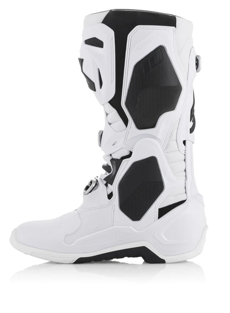 Alpinestars 482-01109 2010020-20-9 TECH 10 BOOTS WHITE SIZE 09 | eBay