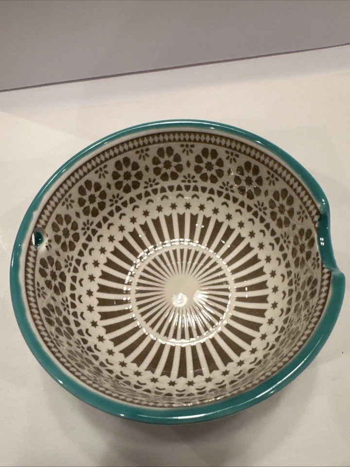 Artículos para el hogar exclusivos doble uso - hilo o fideos cuenco 26 oz turquesa Foto 4 de 4