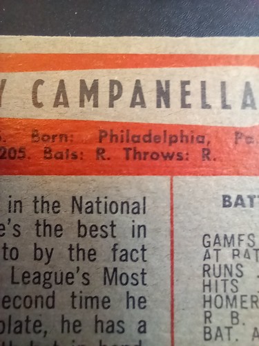 1954 Bowman #90 Roy Campanella Brooklyn Dodgers VG/EX LEGGERE DESCRIZIONE - Foto 23 di 23