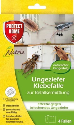 Protect Home Natria Ungeziefer Klebefalle 4 Stück