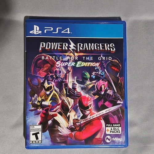Power Rangers Battle for the Grid Super Edition PS4 Fighting Multiplayer DLC