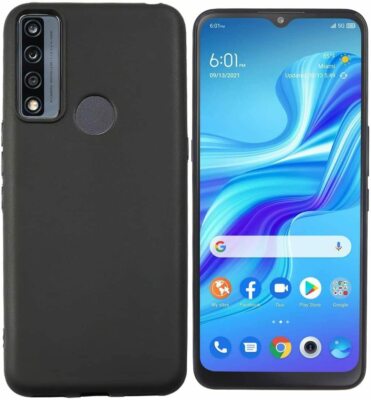 For At&amp;t Fusion/Radiant Max 5G Clear ShockProof TPU Case (White