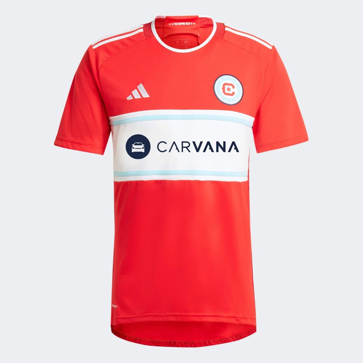 adidas 2024-25 Chicago Fire Men's Stadium Home Jersey | eBay