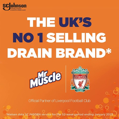 Mr Muscle Drain Unblocker Sink Drain pipes Cleaner Heavy Duty Drain Gel Unblock - Picture 53 of 90