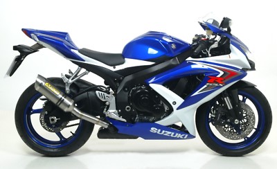 ARROW AUSPUFF KOMPLETT RACING THUNDER TITANIUM SUZUKI GSX-R 750 2008-2010