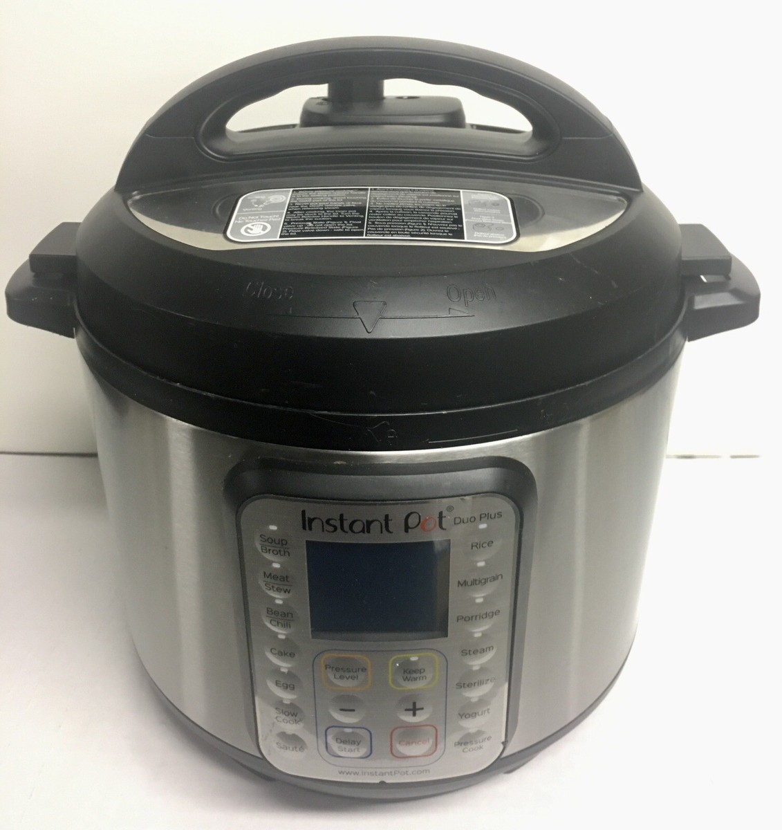 Instant Pot Duo Plus 60 Pressure Cooker Qt Tested And Working