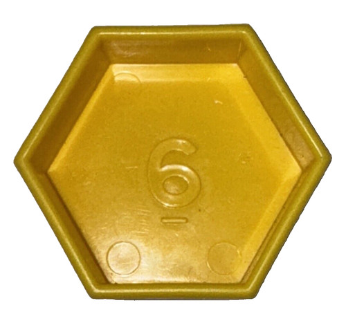 Tupperware Tuppertoys Shape O Ball Sorter Toy Replacement 6 Sided Piece #6