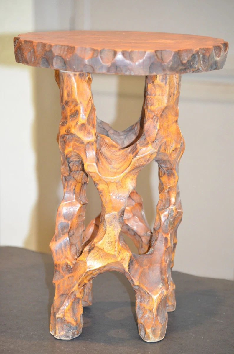 Antique japanese sale stool