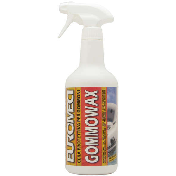EUROMECI GOMMOWAX  -  750ml  -  CERA PROTETTIVA PER GOMMONI