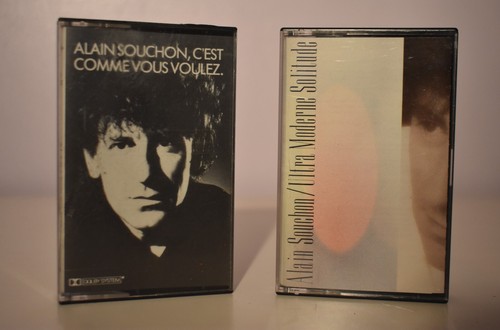 Lot de 2 cassettes audio Alain Souchon - K7