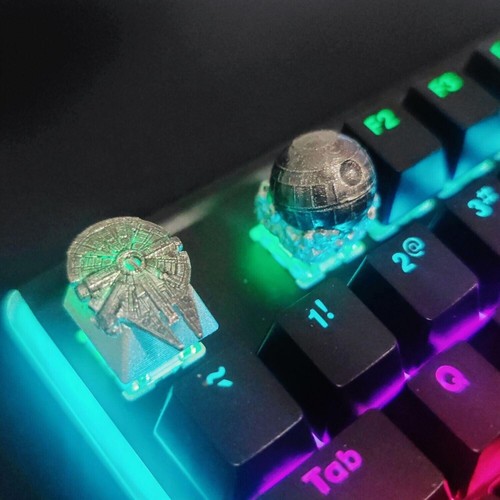 Star Wars Millennium Falcon Mechanical Keyboard Handmade 3D Keycaps