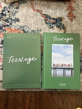 SEVENTEEN 2nd Album TEEN, AGE GREEN Ver. CD Book P.Card F.Poster Sticker Stand