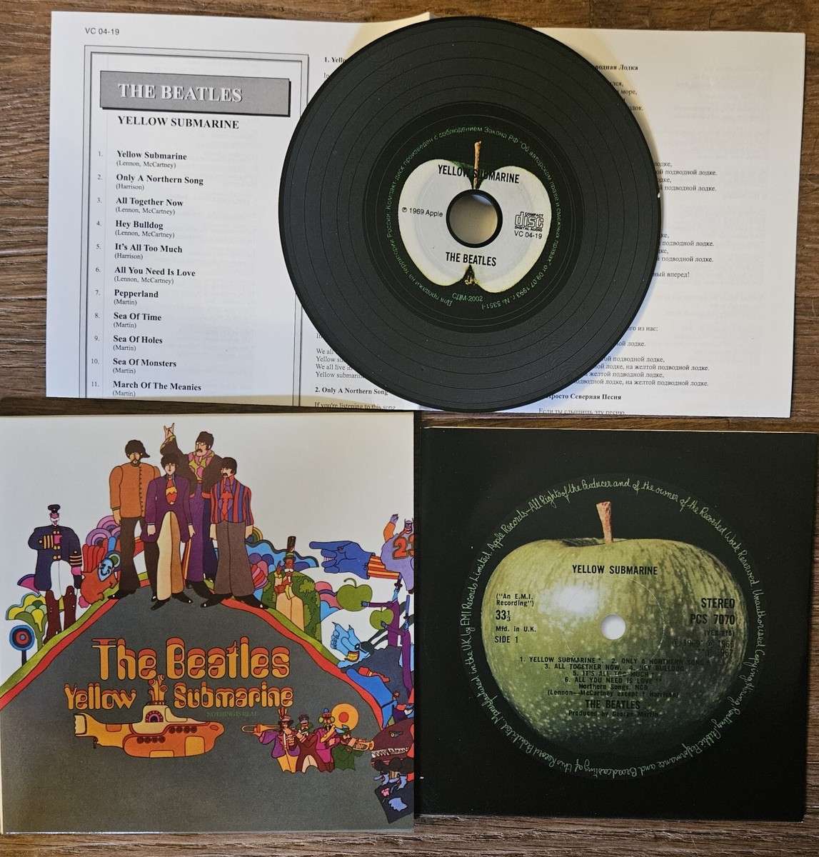 The Beatles Yellow Submarine Album LTD Edition MiniLP NEW In