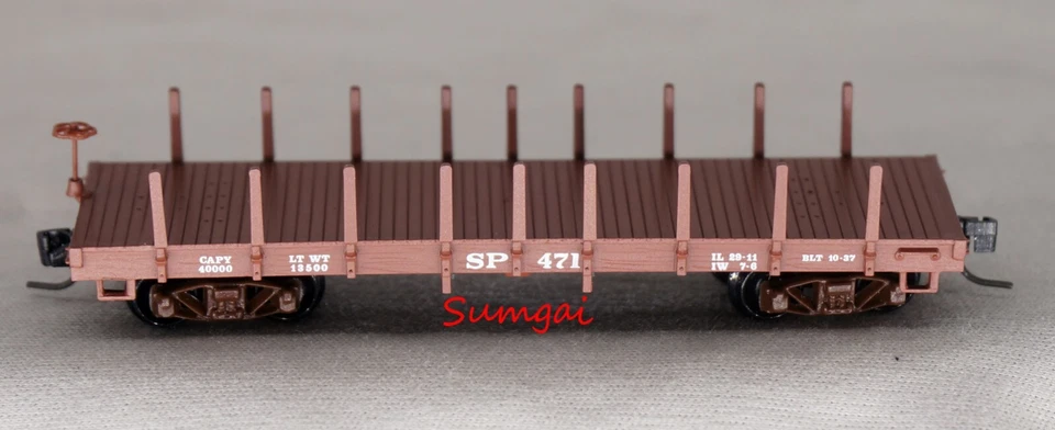 MTL SOUTHERN PACIFIC 30' FLAT CAR #471 MICRO-TRAINS LINE 15301 Nn3 SCALE Z GAUGE - Image 2 of 4