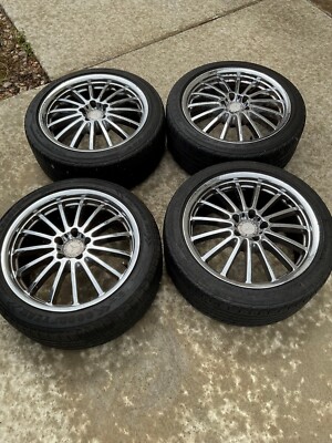 Mercedes Benz GoodYear Tire Set & Original MB Rims - Tire 245/40ZR18 - ALL SEASO