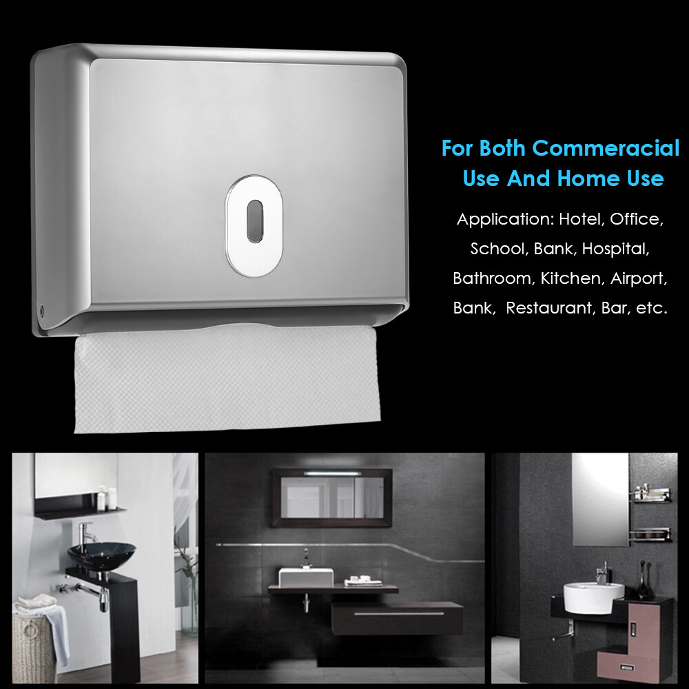 小物 Dr.west Wall-mounted Bathroom Tissue Dispenser Tissue Box Holder for