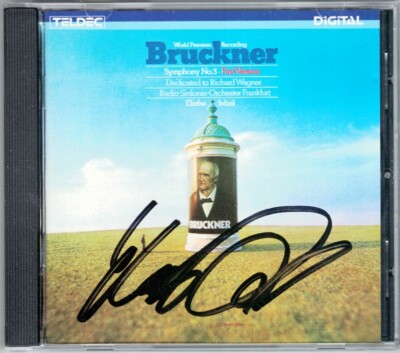 Eliahu INBAL Signiert BRUCKNER Symphony No.3 d-moll 1873 TELDEC West Germany CD