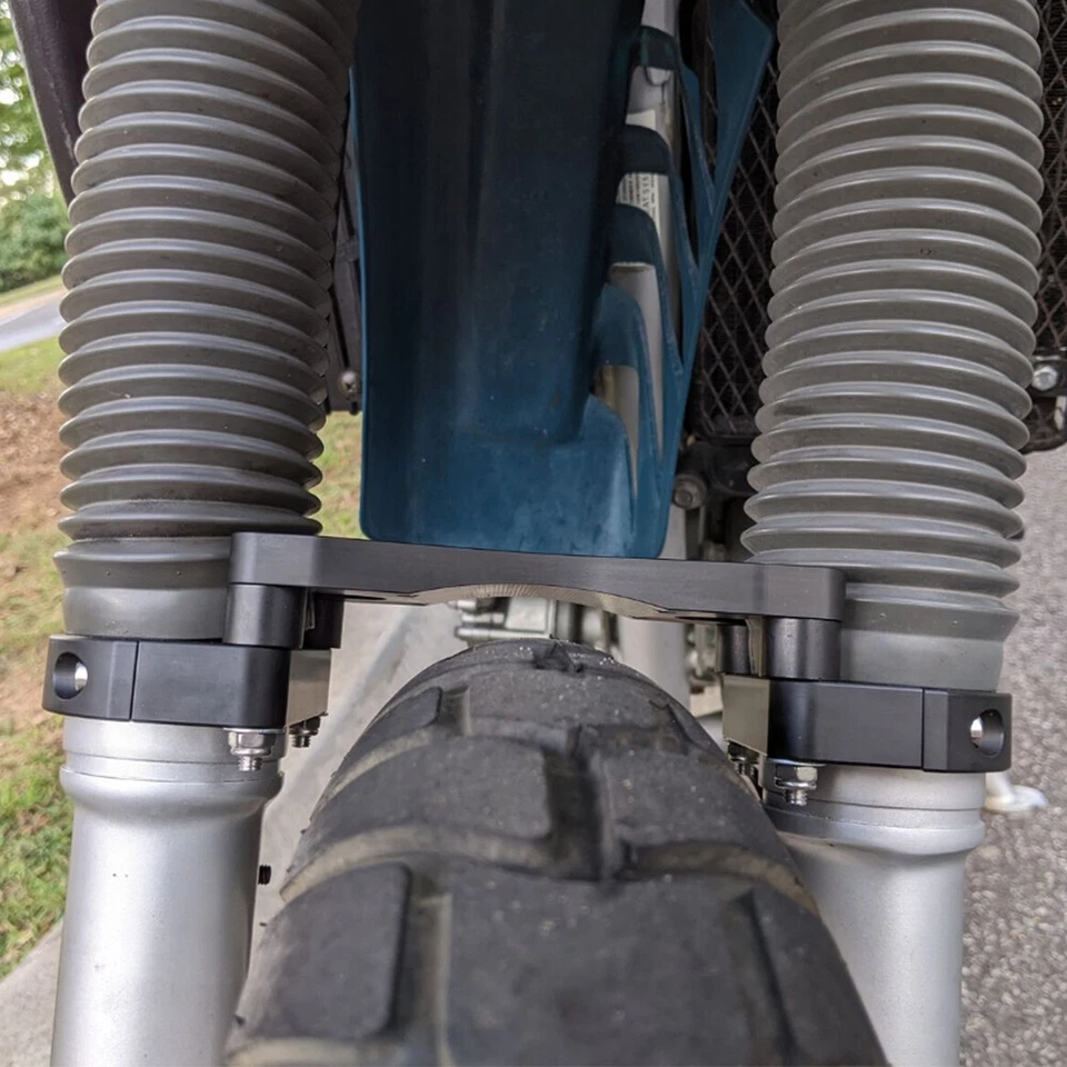 Fit For Kawasaki KLR650 1987-2007 Motorcycle Front Fork Brace Fork Stabilizer - Image 3 of 4