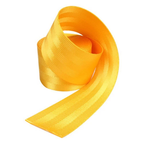 Orange 4.8cm Auto Racing Car Harness 3 Point Front Safety Adjustable Seat Belt* - Image 4 of 4