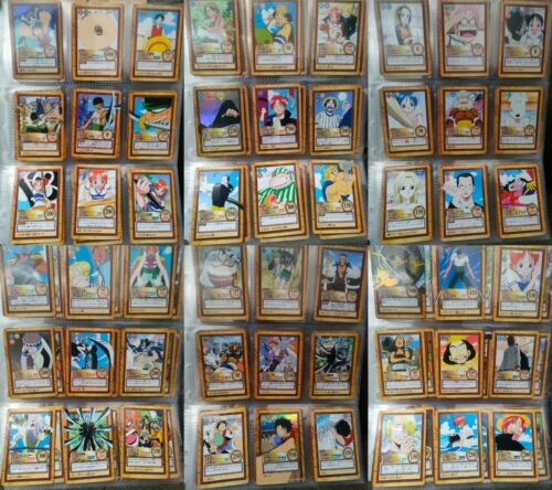 Lot of over 600 1999 2000 2001 One Piece Carddass Grand Box DX Cards Set Bandai - Picture 12 of 14
